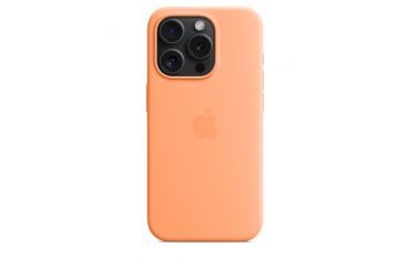 Custodia Apple Magsafe In Silicone Per Iphone 15 Pro - Aranciata - Apple - APP.MT1H3ZM/A