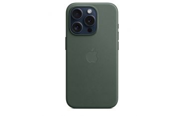 Custodia Magsafe In Tessuto Per Iphone 15 Pro - Sempre Verde - Apple - APP.MT4U3ZM/A