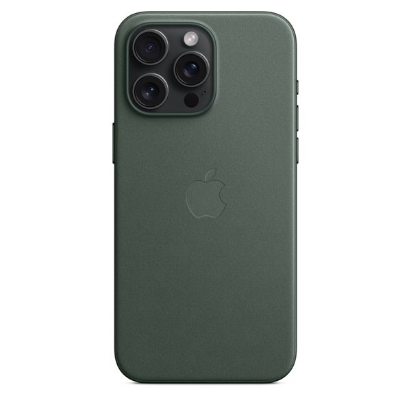 Custodia Magsafe In Tessuto Per Iphone 15 Pro Max - Sempre Verde - Apple - APP.MT503ZM/A