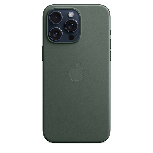Custodia Magsafe In Tessuto Per Iphone 15 Pro Max - Sempre Verde - Apple - APP.MT503ZM/A