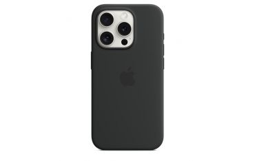 Custodia Apple Magsafe In Silicone Per Iphone 15 Pro - Nero - Apple - APP.MT1A3ZM/A