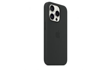 Custodia Apple Magsafe In Silicone Per Iphone 15 Pro - Nero - Apple - APP.MT1A3ZM/A