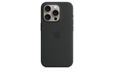 Custodia Apple Magsafe In Silicone Per Iphone 15 Pro - Nero - Apple - APP.MT1A3ZM/A