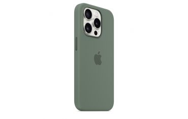Custodia Apple Magsafe In Silicone Per Iphone 15 Pro - Cipresso - Apple - APP.MT1J3ZM/A