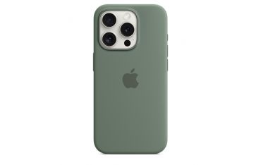 Custodia Apple Magsafe In Silicone Per Iphone 15 Pro - Cipresso - Apple - APP.MT1J3ZM/A