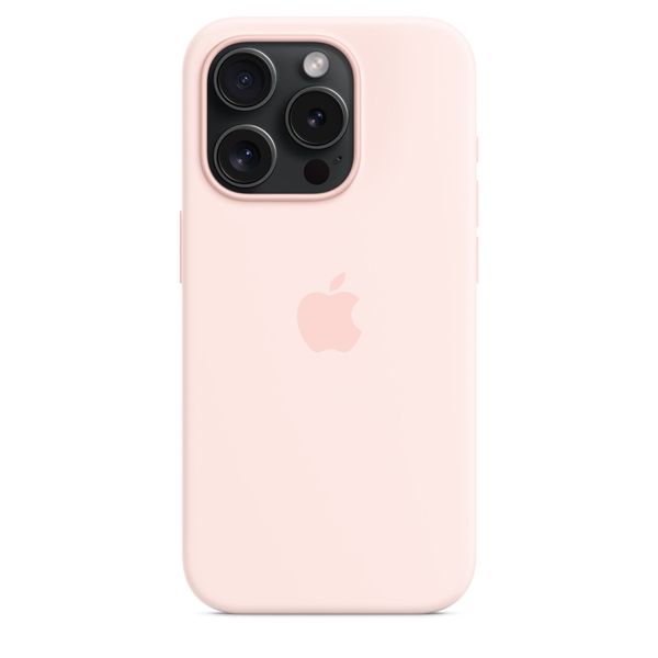 Custodia Apple Magsafe In Silicone Per Iphone 15 Pro - Rosa Confetto - Apple - APP.MT1F3ZM/A