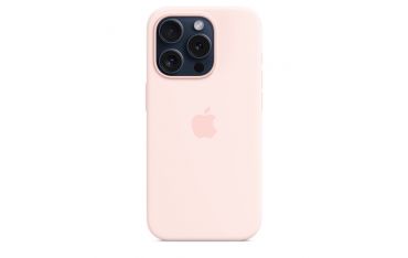 Custodia Apple Magsafe In Silicone Per Iphone 15 Pro - Rosa Confetto - Apple - APP.MT1F3ZM/A