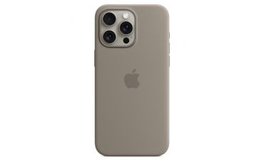 Custodia Apple Magsafe In Silicone Per Iphone 15 Pro Max - Grigio Creta - Apple - APP.MT1Q3ZM/A