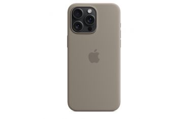 Custodia Apple Magsafe In Silicone Per Iphone 15 Pro Max - Grigio Creta - Apple - APP.MT1Q3ZM/A
