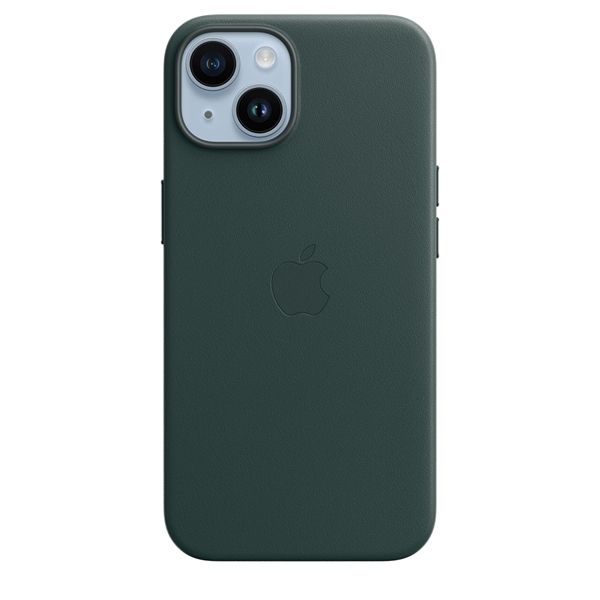 Custodia Apple Magsafe In Pelle Per Iphone 14 - Verde Foresta - Apple - APP.MPP53ZM/A