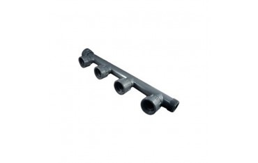 Collettore PVC con O-Ring 4 Uscite da 1" Irritec