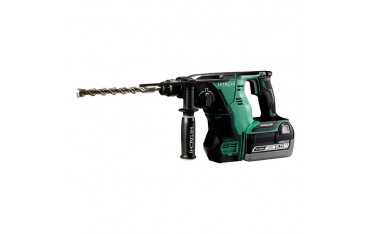 Martello Tassellatore a batteria Hitachi DH36DBL + 2 batterie 6Ah