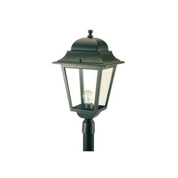 Testa-palo Maxi D.60 E27 Sovil Amalfi Nero - 872/06