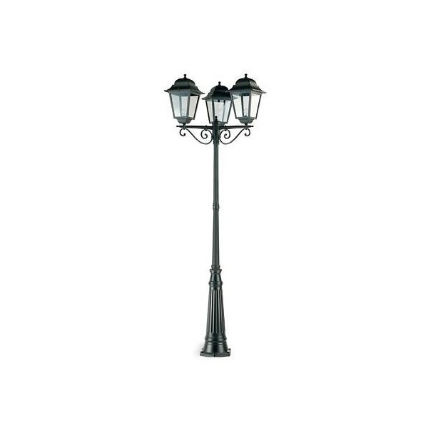 Palo Alto Maxi Tre Luci E27 Sovil Amalfi Nero - 986/06