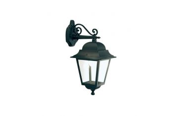 Applique In Basso Grande E27 Sovil Amalfi Nero - 992/06