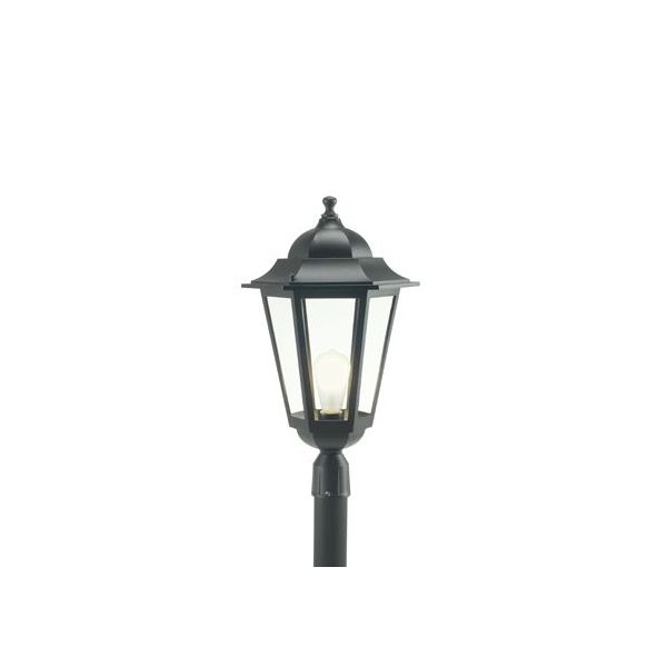 Testa-palo Maxi D.60 E27 Sovil Assisi Nero - 572/06