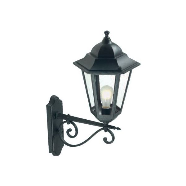 Applique In Alto Maxi E27 Sovil Assisi Nero - 583/06