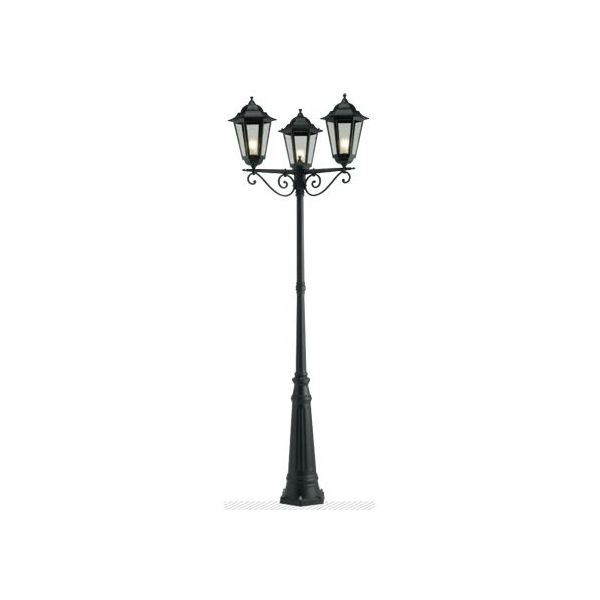 Palo Alto Maxi Tre Luci E27 Sovil Assisi Nero - 586/06