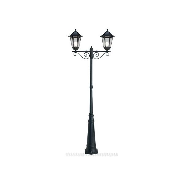 Palo Alto Maxi Due Luci E27 Sovil Assisi Nero - 587/06