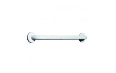 Corrimano Lineare Laccato in Acciaio 30 cm Bianco EH-12-PCX