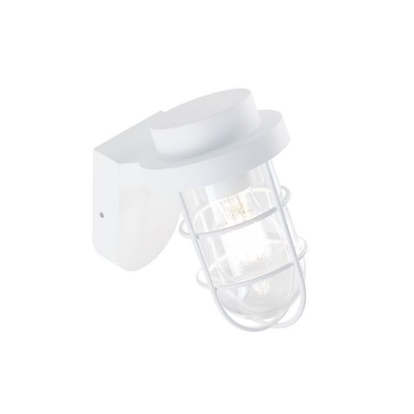 Applique In Basso E27 Sovil Boat Bianco - 176/02