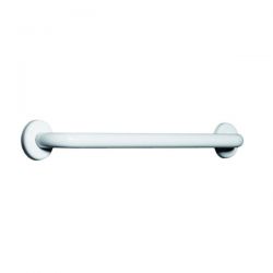 Corrimano Lineare Laccato in Acciaio 30 cm Bianco EH-12-PCX