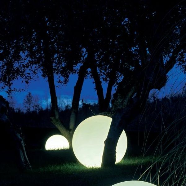 Sfera Da Pavimento D.450 E27 Sovil Ball Bianco - 640/02