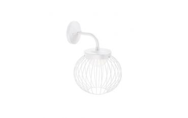 Applique In Basso 20w Led 3000k Sovil Cage Bianco - 98505/02