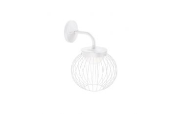 Applique In Basso 20w Led 4000k Sovil Cage Bianco - 99505/02