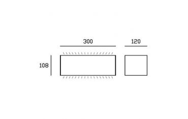 Applique Bi-emissione Maxi 40w Led 3000k Sovil Box Grafite - 98592/16