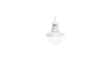 Sospensione Media E27 Sovil Calipso Biancoargento - 591/37