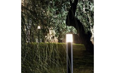 Applique In Alto 7w Led 4000k Sovil Circle Nero - 99172/06