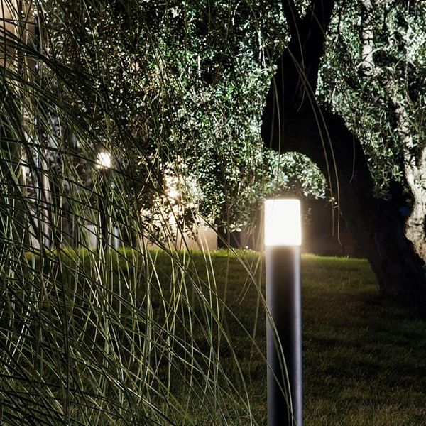 Paletto 7w Led 4000k Sovil Circle Nero - 99173/06