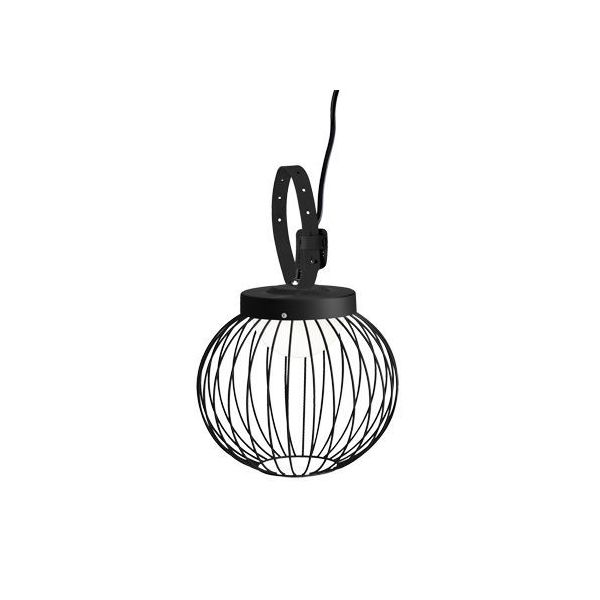 Lampada Portatile 20w Led 3000k Sovil Cage Nero - 98506/06