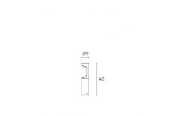 Paletto Basso 9w Led 4000k Sovil Cobra Grafite - 99184/16