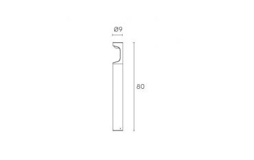 Paletto Alto 9w Led 4000k Sovil Cobra Grafite - 99185/16