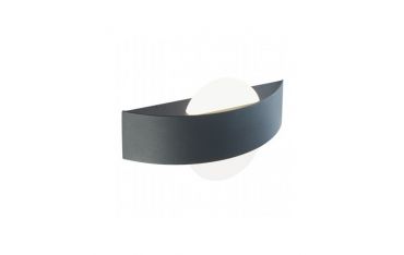 Applique Curva 10w Led 4000k Sovil Dexter Grafite - 99139/16
