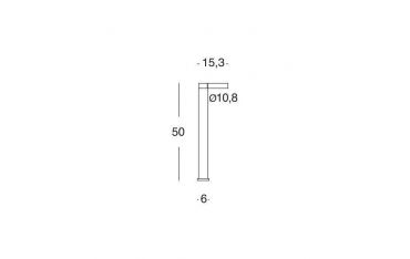 Paletto Basso 10w Led 4000k Sovil Dot Grafite - 555/16