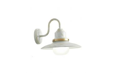 Applique In Basso Grande E27 Sovil Fisher Biancooro - 562/26