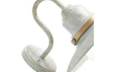Applique In Basso Grande E27 Sovil Fisher Biancooro - 562/26