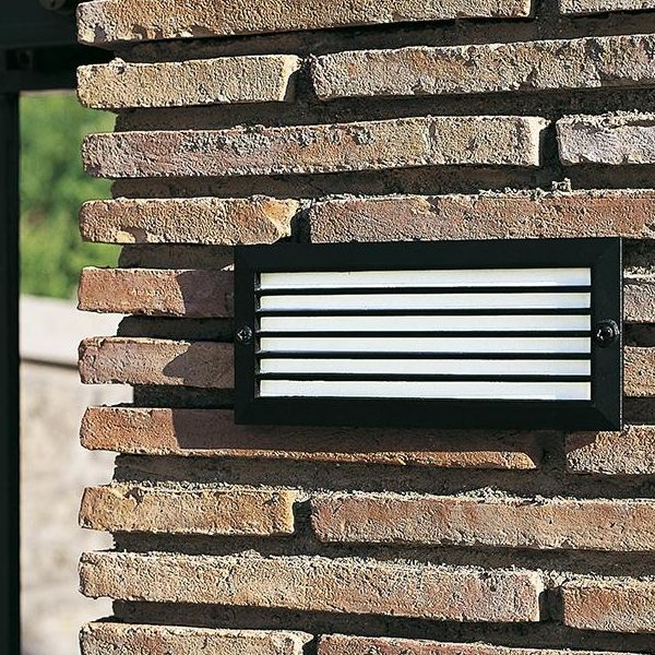 Incasso Parete Aperto 10w Led 3000k Sovil Escape Nero - 98215/06