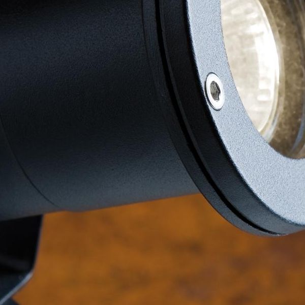 Faretto 6w Led 3000k Sovil Fox Nero - 98222/06