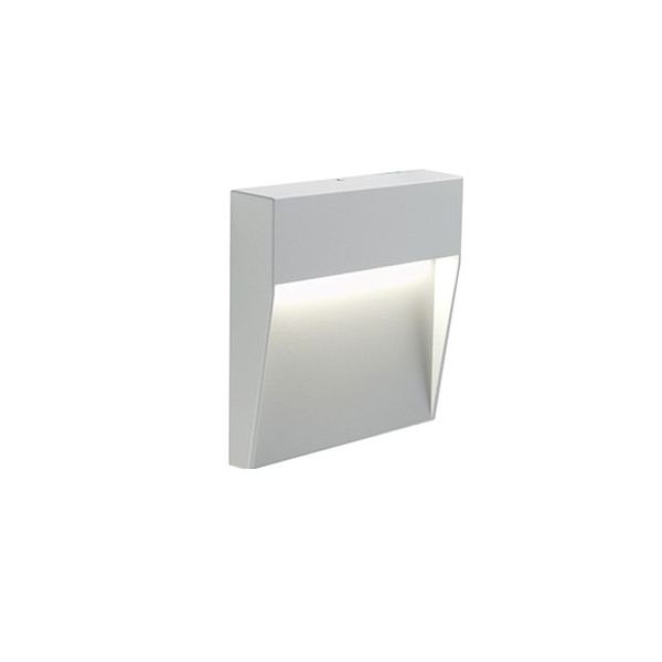 Applique  Segna-passo 3w Led 3000k Sovil Geo Square Bianco - 98154/02
