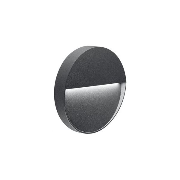 Applique  Segna-passo 3w Led 4000k Sovil Geo Round Grafite - 99156/16