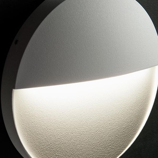 Applique  Segna-passo 3w Led 4000k Sovil Geo Round Grafite - 99156/16