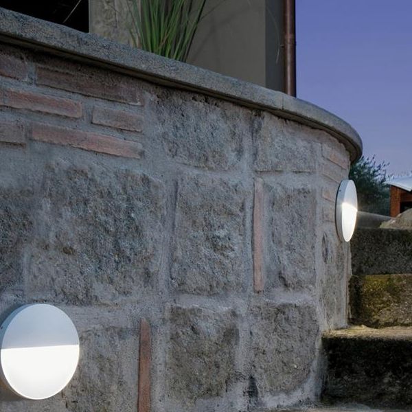 Applique  Segna-passo 3w Led 3000k Sovil Geo Round Caffe' - 98156/27
