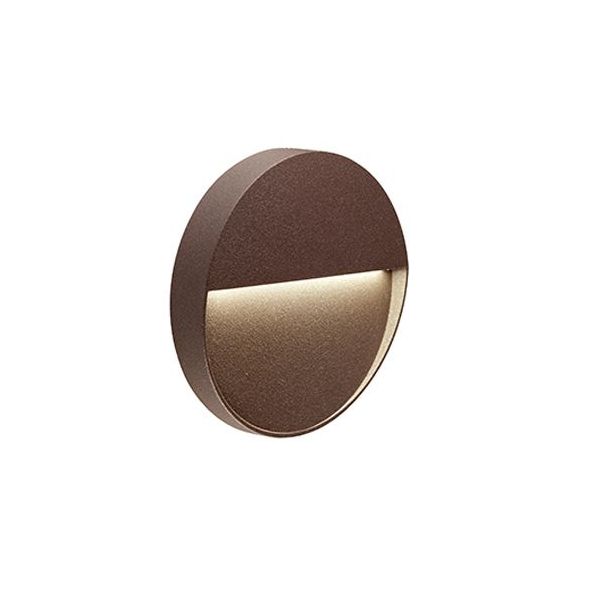 Applique  Segna-passo 3w Led 4000k Sovil Geo Round Caffe' - 99156/27