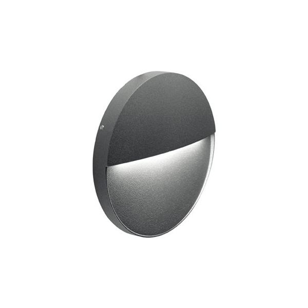 Applique  Segna-passo 6w Led 4000k Sovil Geo Round Grafite - 99157/16