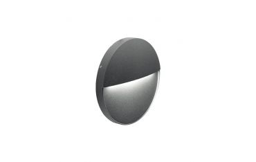 Applique  Segna-passo 6w Led 4000k Sovil Geo Round Grafite - 99157/16