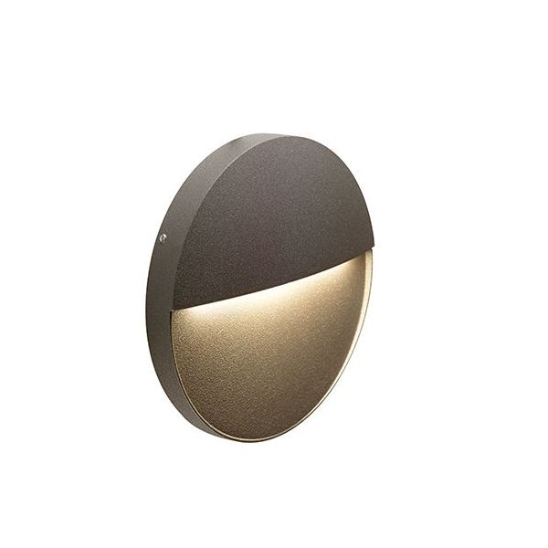 Applique  Segna-passo 6w Led 3000k Sovil Geo Round Caffe' - 98157/27